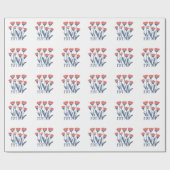 FDT Bloemenkrans Subtiele Vrouwelijke Boho Anti-Tr Cadeaupapier (Vlak)