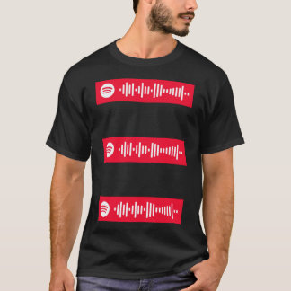 FDT door GG Spotify Code x3 Sticker T-shirt