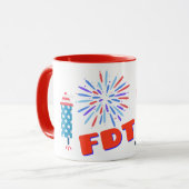 FDT Foxtrot Delta Tango Mok (Voorkant links)