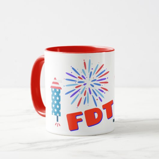 FDT Foxtrot Delta Tango Mok (Voorkant links)