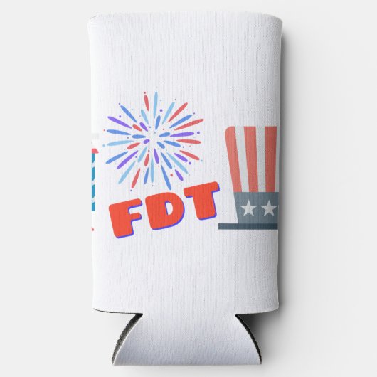 FDT Foxtrot Delta Tango Seltzer Blikjeskoeler (Voorkant)