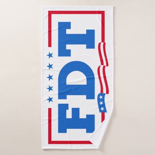 FDT Grappig Anti-Trump No-Trump Badhanddoek (Badhanddoek)