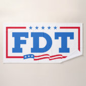 FDT Grappig Anti-Trump No-Trump Badhanddoek (Badhanddoek)