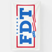 FDT Grappig Anti-Trump No-Trump Spandoek (Verticaal)