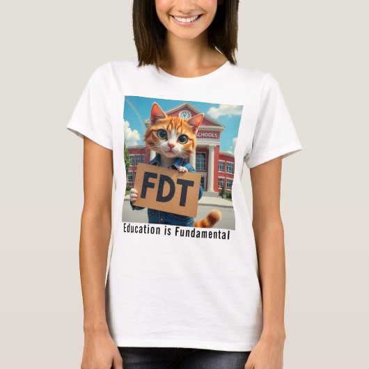 FDT/Onderwijs T-shirt (Voorkant)