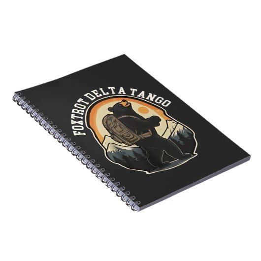 FDT Resist Beer Foxtrot Delta Tango Notitieboek (Rechterzijde)