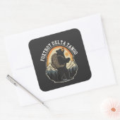 FDT Resist Beer Foxtrot Delta Tango Vierkante Sticker (Envelop)