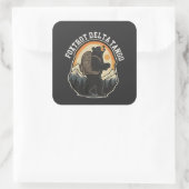FDT Resist Beer Foxtrot Delta Tango Vierkante Sticker (Tas)