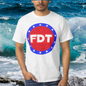FDT | Rood, Wit & Blauw vet statement Shirt