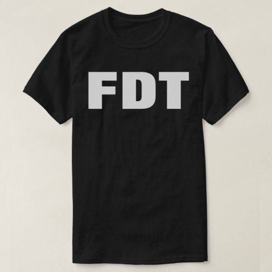 FDT T-SHIRT (Design voorkant)