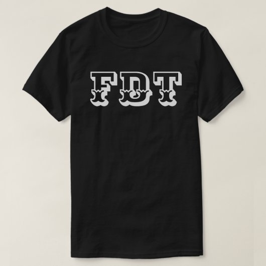 FDT T-SHIRT (Design voorkant)