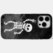 FDT Trump Grappig Anti Trump Skelet Case-Mate iPhone Case (Achterkant (horizontaal))