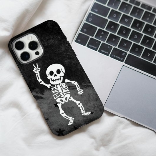 FDT Trump Grappig Anti Trump Skelet Case-Mate iPhone Case