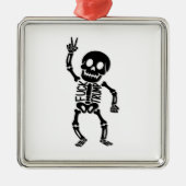 FDT Trump Grappig Anti Trump Skelet Metalen Ornament (Voorkant)