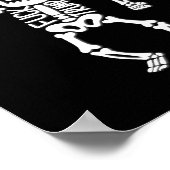 FDT Trump Grappig Anti Trump Skelet Poster (Hoek)