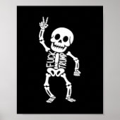 FDT Trump Grappig Anti Trump Skelet Poster (Voorkant)