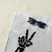 FDT Trump Grappig Anti Trump Skelet Strandlaken (In situ)