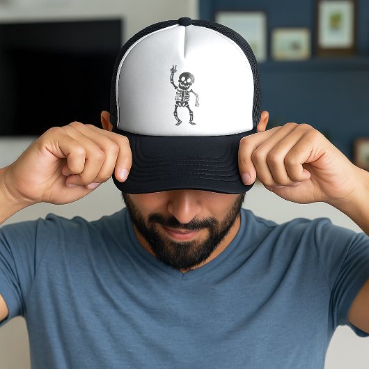 FDT Trump Grappig Anti Trump Skelet Trucker Pet