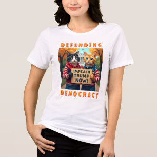FDT verdedigt politieke vrijheid Tri-Blend Shirt