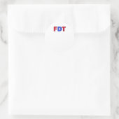 FDT - Voor Donald Trump Sticker (Tas)