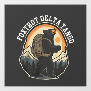 FDT Weersta Beer Foxtrot Delta Tango Raamsticker