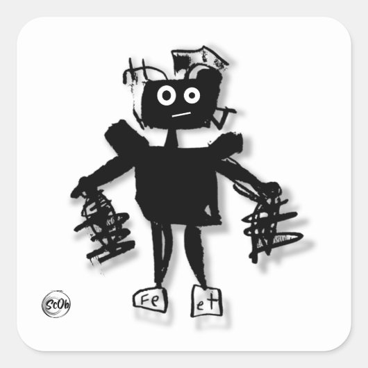 Fe Et Robot Sticker (Voorkant)