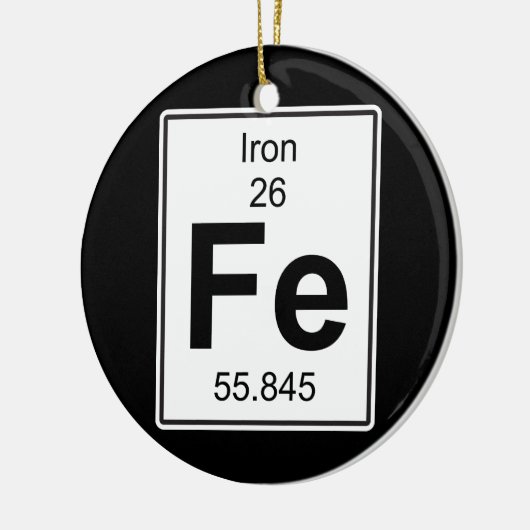 Fe - IJzer Keramisch Ornament (Links)