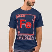 Fe Maiden Iron Element Fe Parodie T-shirt (Voorkant)