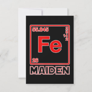 Fe Maiden Iron Element FE Parody Kaart