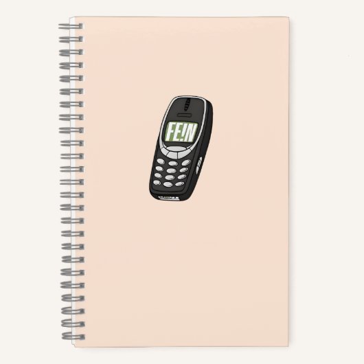 FE!N: Een nostalgische Nokia Notitieboek (Voorkant)