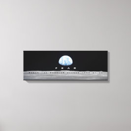 "FEAR" CANVAS AFDRUK