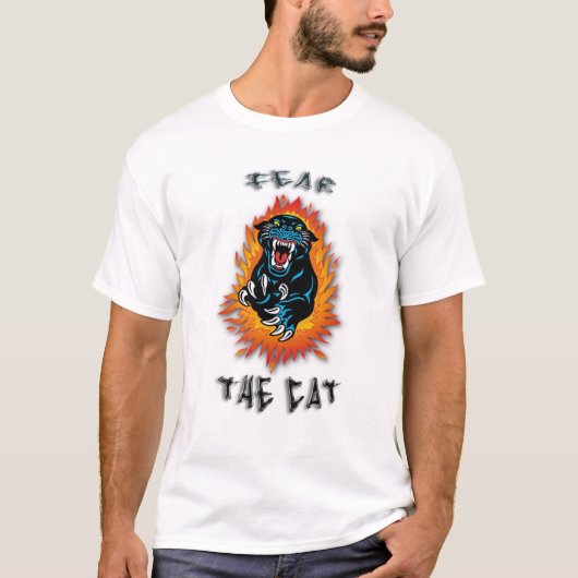 fEAR DE CAT T-shirt (Voorkant)