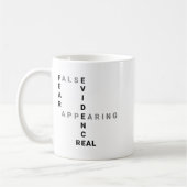 Fear False Evidence Appearing Real Motivational  Koffiemok (Links)