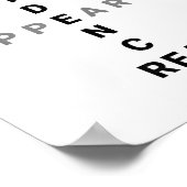 Fear False Evidence Appearing Real Motivational Poster (Hoek)