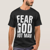 FEAR GOD NOT MAN, Christelijke T-shirts & sweatshi (Voorkant)