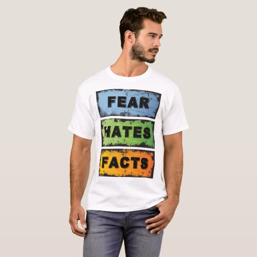 Fear Hates Facts - Recovery of Sobriety - Shirt (Voorkant volledig)