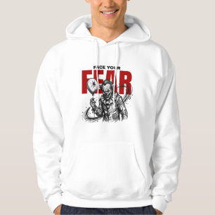 FEAR Horror Clown Griezige Straatmode Hoodie