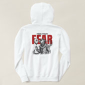 FEAR Horror Clown | Griezige Straatmode  Hoodie (Design achterkant)