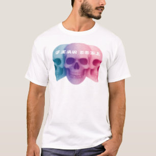 Fear Less, Fearless Skulls T-shirt
