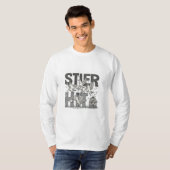 Fear Less Live meer Inspirerend T-shirt | Bold M (Voorkant volledig)