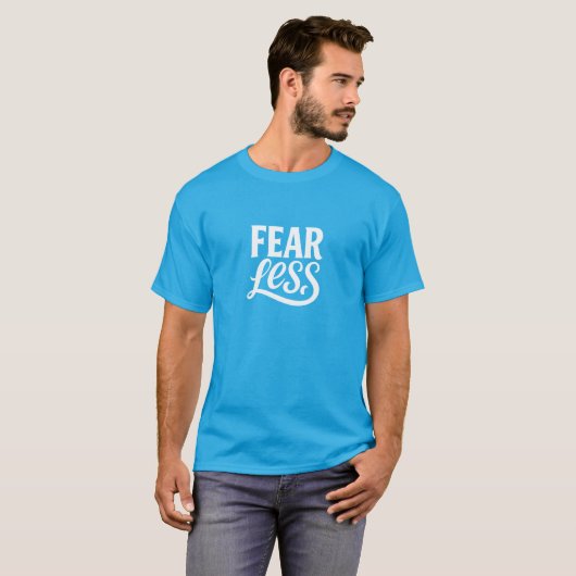 Fear Less Premium T-shirt (Voorkant volledig)