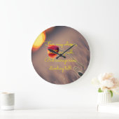 Fear Motivation Wall Clock Grote Klok (Huis)