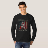 Fear No Evil Knight Templar Warrior God Jesus Chri T-shirt (Voorkant volledig)