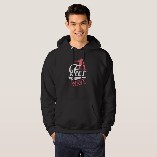 Fear no Wave Hoodie (Voorkant volledig)