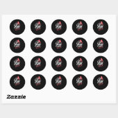 Fear no Wave Ronde Sticker (Vel)