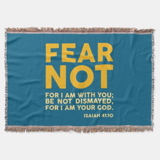 Fear not, for I am with you Deken (Voorkant)