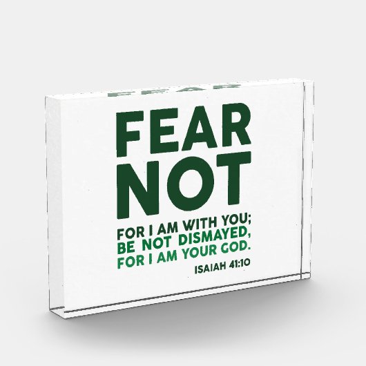Fear not, for I am with you Fotoblokken (Links)