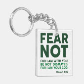 Fear not, for I am with you Sleutelhanger (Voorkant Links)