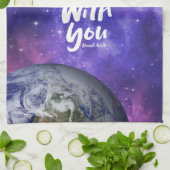 FEAR NOT, I AM with you - Isaiah 41:10 Christelijk Theedoek (Gevouwen)