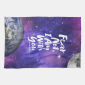 FEAR NOT, I AM with you - Isaiah 41:10 Christelijk Theedoek (Horizontaal)